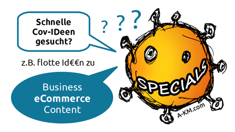 Ideen-Specials in Corona-Zeiten
